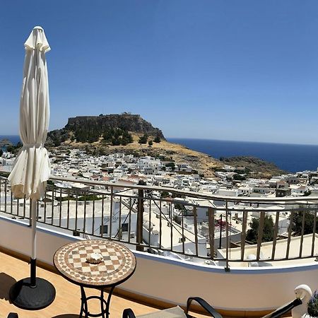 Lindos Anatoli Luxury Villa Buitenkant foto