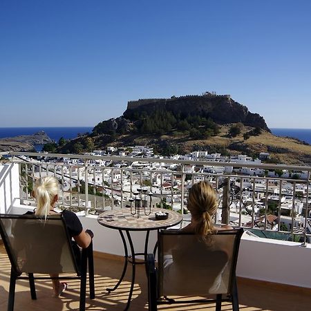 Lindos Anatoli Luxury Villa Buitenkant foto