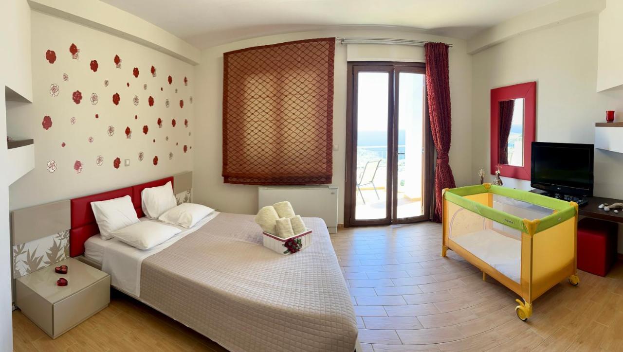 Lindos Anatoli Luxury Villa Buitenkant foto
